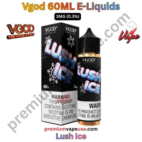 Vgod 60ML E-Liquids Lush Ice 3MG