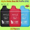 Myle Meta Box 5000 Puffs 20MG All Flavors
