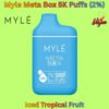 Myle Meta Box 5000 Puffs 20MG Iced Tropical Fruit