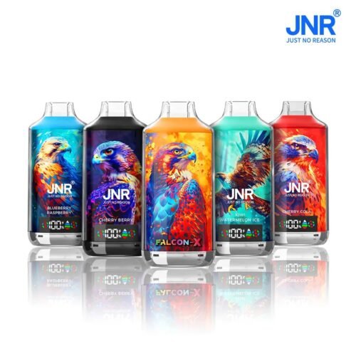 All Flavors of JNR Falcon X 18000 Puffs 20MG