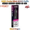 HQD Cuvie Slick 6000 Puffs 20MG Black Dragon