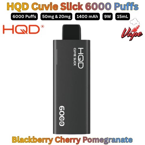 HQD Cuvie Slick 6000 Puffs 20MG in UAE