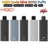 HQD Cuvie Slick 6000 Puffs 50MG All Flavors in Dubai