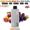 HQD Cuvie Slick Pro 15000 Puffs 20MG Apple Grape