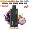 HQD Cuvie Slick Pro 15000 Puffs 20MG Black Dragon