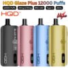 HQD Glaze Plus 12000 Puffs 50MG All Flavors in Dubai