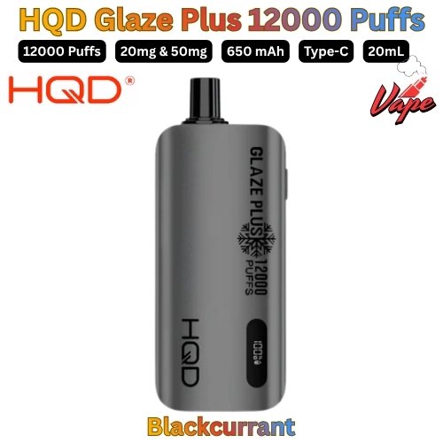 HQD Glaze Plus 12000 Puffs 50MG in Abu Dhabi