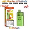 HQD Glow Pro 12000 Puffs 20MG Double Apple