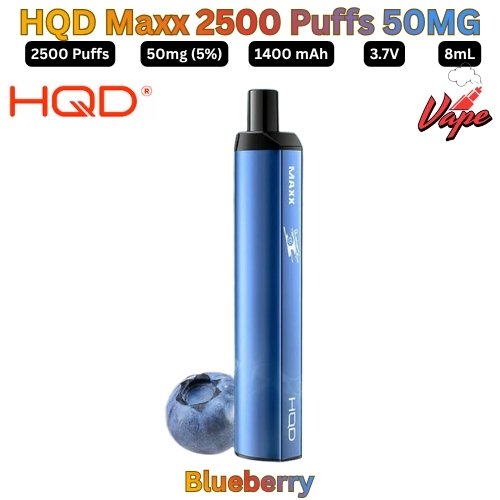 HQD Maxx 2500 Puffs 50MG in UAE