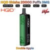 HQD Shisha 20000 Puffs 3MG Double Apple
