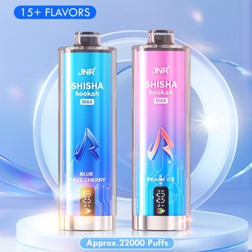 JNR Shisha Hookah Max 22000 Puffs 20MG All Flavors JNR Shisha Hookah Max 22000 Puffs 50MG All Flavors