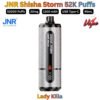 JNR Shisha Storm 52000 Puffs 20MG Lady Killa in DXB