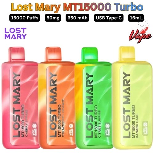 Lost Mary MT15000 Turbo 50MG All Flavors in Dubai
