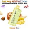 Lost Mary MT15000 Turbo 50MG Banana Cake in Sharjah