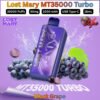 Lost Mary Turbo MT35000 Puffs 50MG Black Grape in Ajman