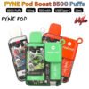 PYNE Pod Boost 8500 Puffs 50MG All Flavors in UAE