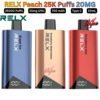 RELX Peach 25000 Puffs 20MG All Flavors
