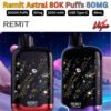 Remit Astral 80000 Puffs 50MG All Flavors in Abu Dhabi