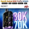 Remit Astral 80000 Puffs 50MG All Flavors in Dubai