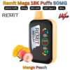 Remit Mega 18000 Puffs 50MG Mango Peach