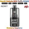 Remit Nebula 80000 Puffs 50MG Blueberry Raspberry in Ajman