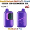 Remit Reborn 50000 Puffs 50MG Blackberry B-Pop in Ajman