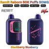 Remit Reborn 50000 Puffs 50MG Blackberry Blueberry in Abu Dhabi