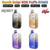 Remit Solar 50000 Puffs 50MG All Flavors in UAE