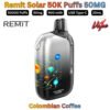Remit Solar 50000 Puffs 50MG Colombian Coffee