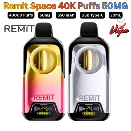 Remit Space 40000 Puffs 50MG All Flavors in Dubai