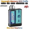 Vapengin Mercury 600 Puffs 20MG Blue Sour Raspberry in Ajman
