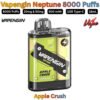 Vapengin Neptune 8000 Puffs 20MG Apple Crush in Abu Dhabi