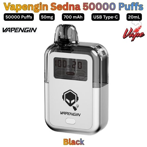 Vapengin Sedna 50000 Puffs 50MG Black