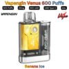 Vapengin Venus 600 Puffs 20MG Banana Ice in Abu Dhabi
