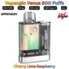 Vapengin Venus 600 Puffs 20MG Cherry Lime Raspberry in UAE