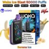 Waka Ice Blast 50000 Puffs 50MG Banana lce in Ajman