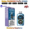 Waka PA25000 Puffs 50MG Blueberry Raspberry