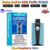 Waka SoPro 20000 Puffs 50MG Blue Raspberry Mint in Abu Dhabi