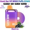 Geek Bar DF 8000 Puffs 20MG Black Ice in Dubai