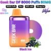 Geek Bar DF 8000 Puffs 50MG Black Ice in Dubai