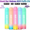 Geek Bar Meloso 600 Puffs 20MG All Flavors in UAE