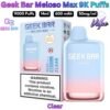 Geek Bar Meloso Max 9000 Puffs 50MG Clear in Sharjah