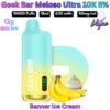 Geek Bar Meloso Ultra 10000 Puffs 50MG Banner Ice Cream in Dubai