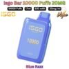 Isgo Bar 10000 Puffs 20MG Blue Razz in UAE