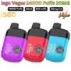 Isgo Vegas 14000 Puffs 20MG All Flavors in Dubai