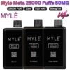 Myle Meta 25000 Puffs 50MG All Flavors in Dubai