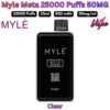Myle Meta 25000 Puffs 50MG Clear in UAE