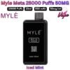 Myle Meta 25000 Puffs 50MG Iced Mint in Sharjah