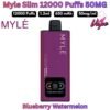 Myle Slim 12000 Puffs 50MG Blueberry Watermelon in Sharjah