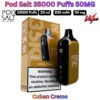 Pod Salt 35000 Puffs 50MG Cuban Creme in UAE